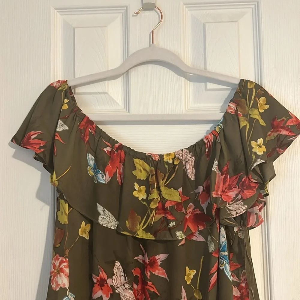 Maeve - Anthropology Beautiful Tropical Top - Picture 2 of 5